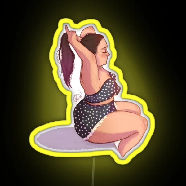 Poolside Beauty RGB Neon Sign