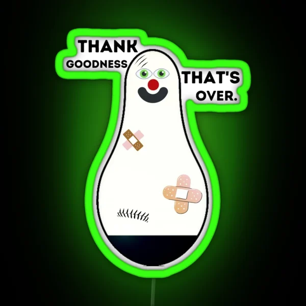 Poor Bobo Doll RGB Neon Sign