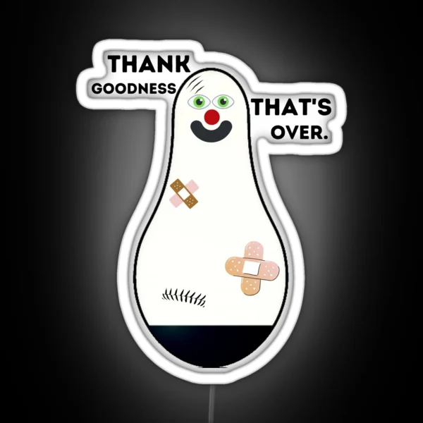 Poor Bobo Doll RGB Neon Sign