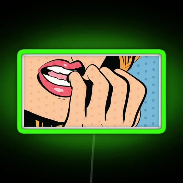 Pop Art RGB Neon Sign