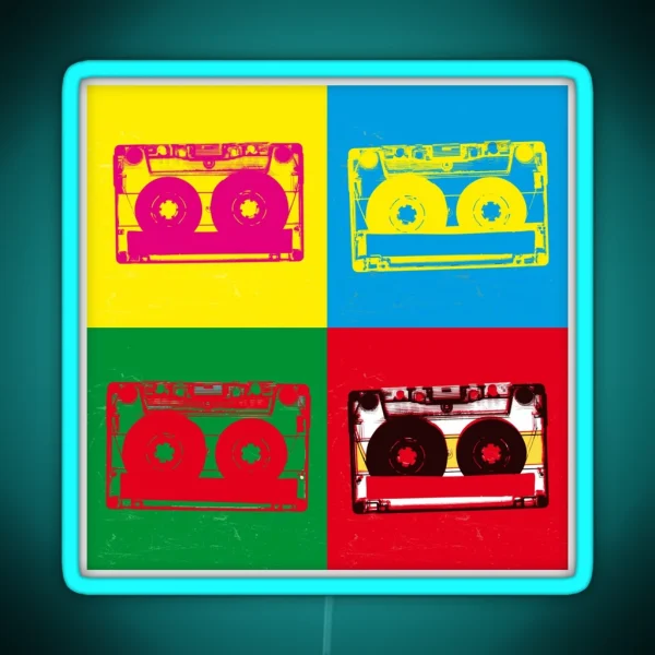 Pop Music RGB Neon Sign