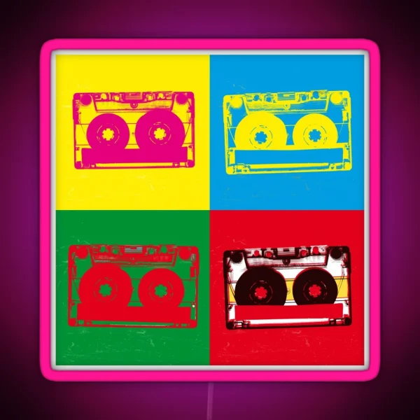 Pop Music RGB Neon Sign