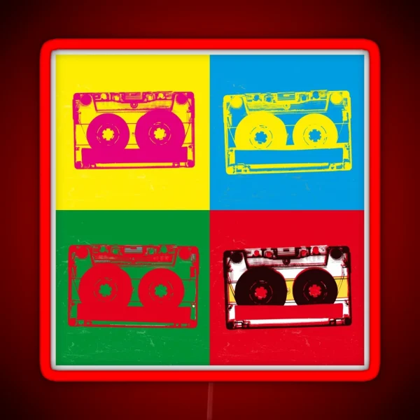 Pop Music RGB Neon Sign