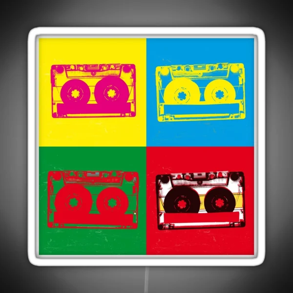 Pop Music RGB Neon Sign