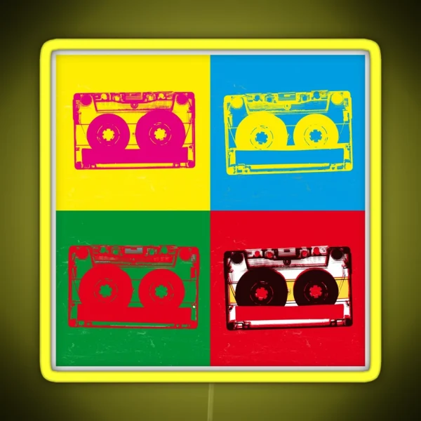 Pop Music RGB Neon Sign