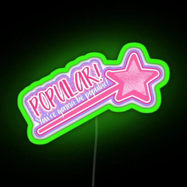 Popular Wicked RGB Neon Sign