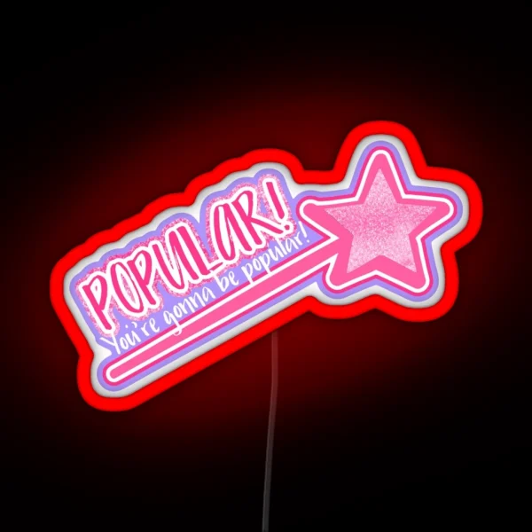 Popular Wicked RGB Neon Sign