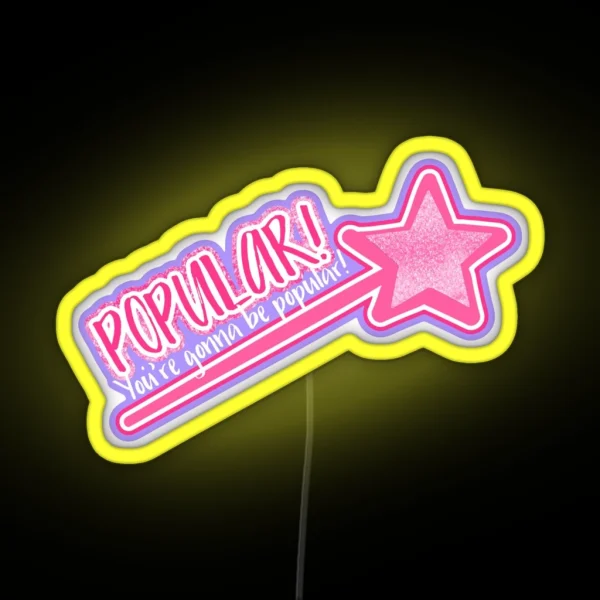 Popular Wicked RGB Neon Sign