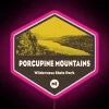 Colorful RGB LED Sign with Porcupine Mountains Wilderness Park Design