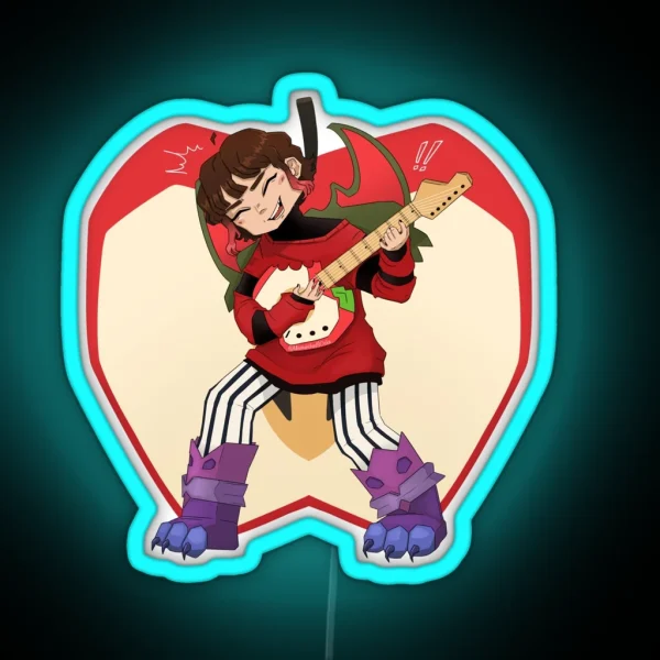 Porter Robinson Cheerleader RGB Neon Sign
