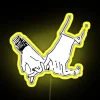 Portable LED RGB Neon Sign with Customizable Color Changing Display Options