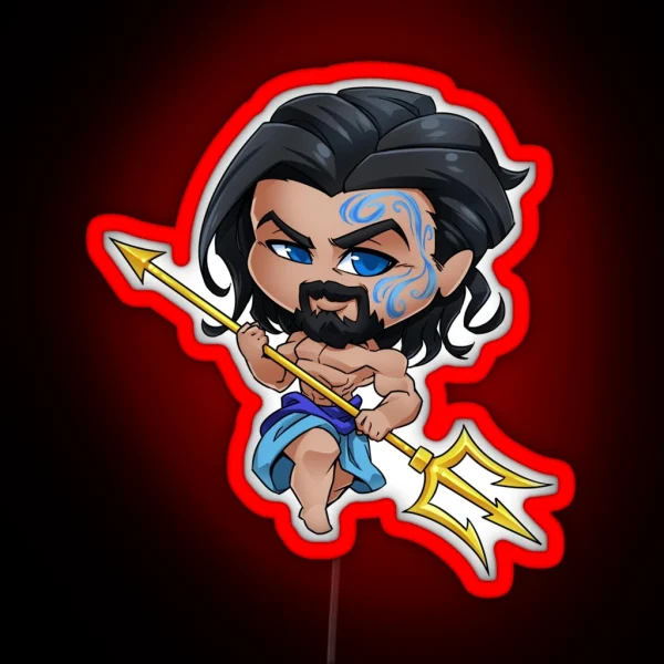 Poseidon RGB Neon Sign