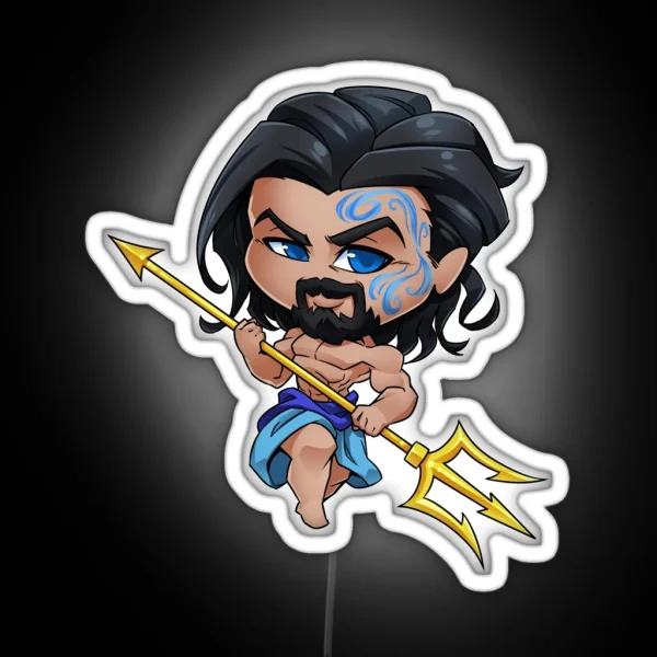 Poseidon RGB Neon Sign