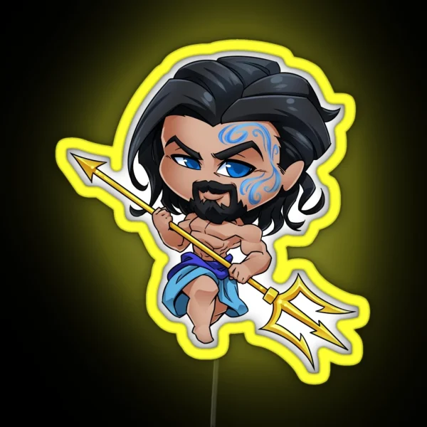 Poseidon RGB Neon Sign