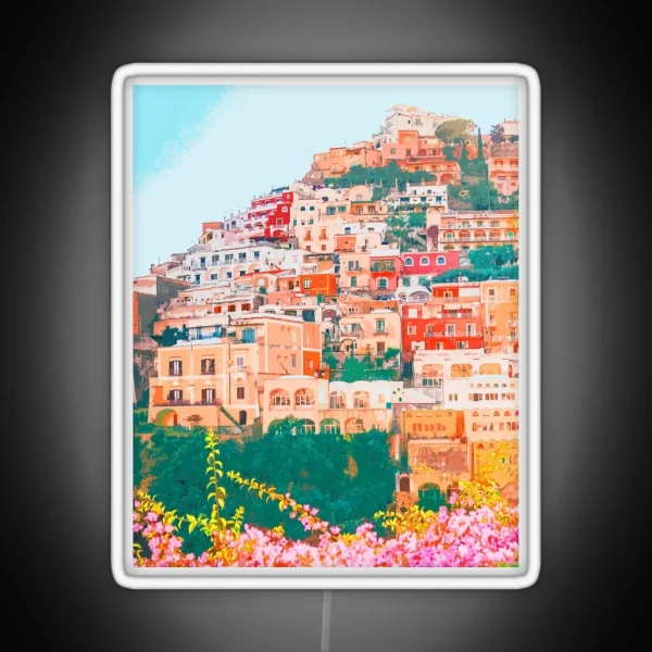 Positano Beauty Of Italy RGB Neon Sign
