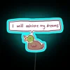 Vibrant Positive Vibes Home Decor RGB Neon Wall Art Sign