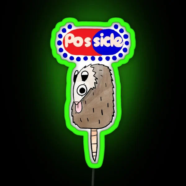 Possicle RGB Neon Sign