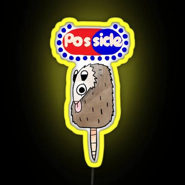 Possicle RGB Neon Sign