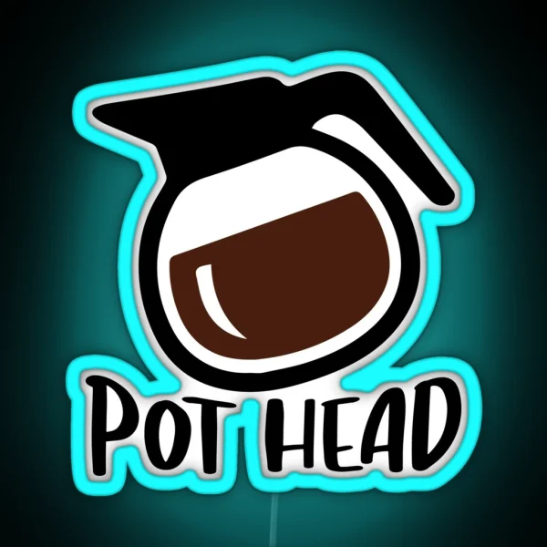 POT HEAD RGB Neon Sign