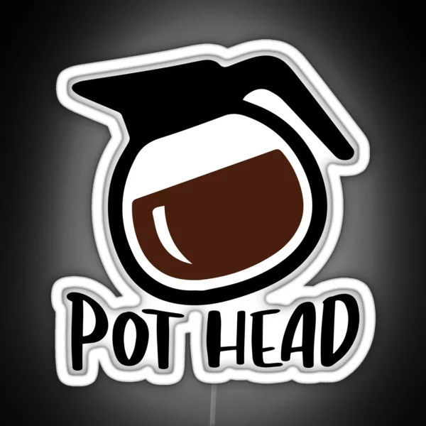 POT HEAD RGB Neon Sign
