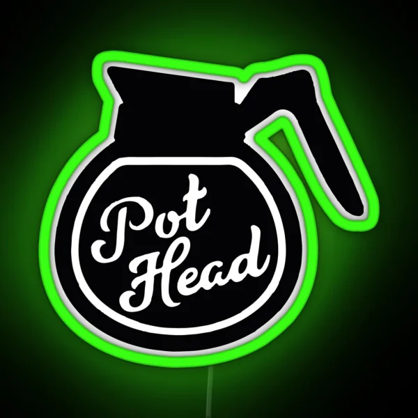 Pothead RGB Neon Sign