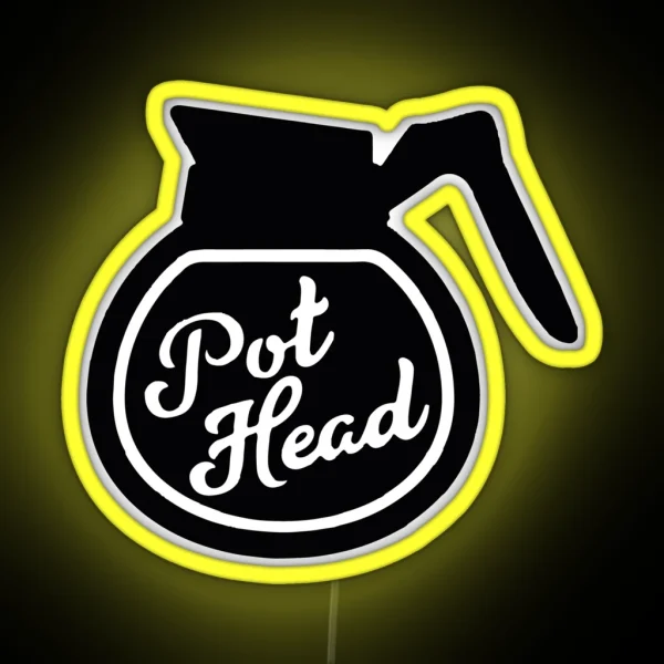 Pothead RGB Neon Sign