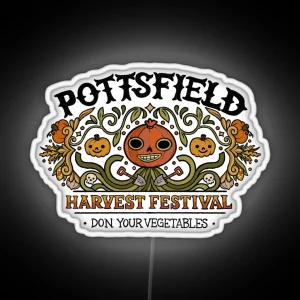 Pottsfield Harvest Festival RGB Neon Sign