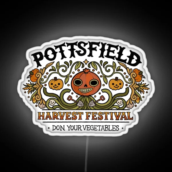 Pottsfield Harvest Festival RGB Neon Sign