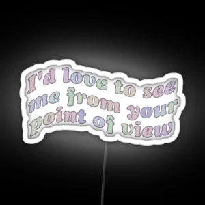 Pov RGB Neon Sign