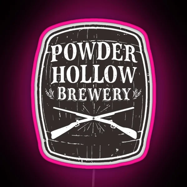Powder Hollow Brewery RGB Neon Sign