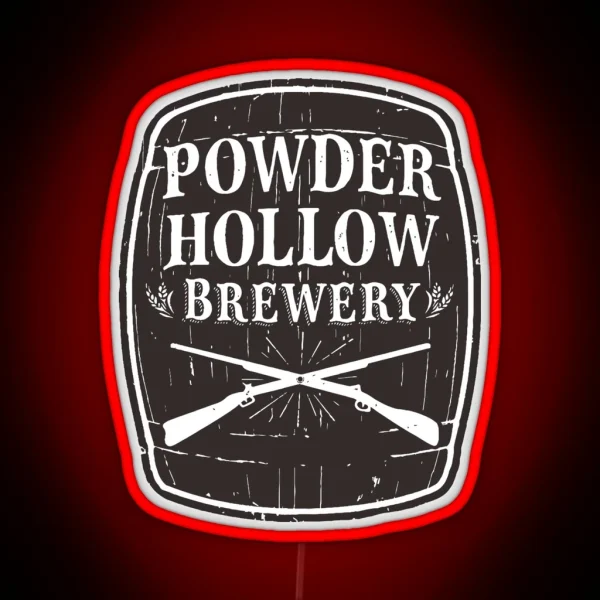 Powder Hollow Brewery RGB Neon Sign