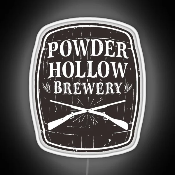 Powder Hollow Brewery RGB Neon Sign