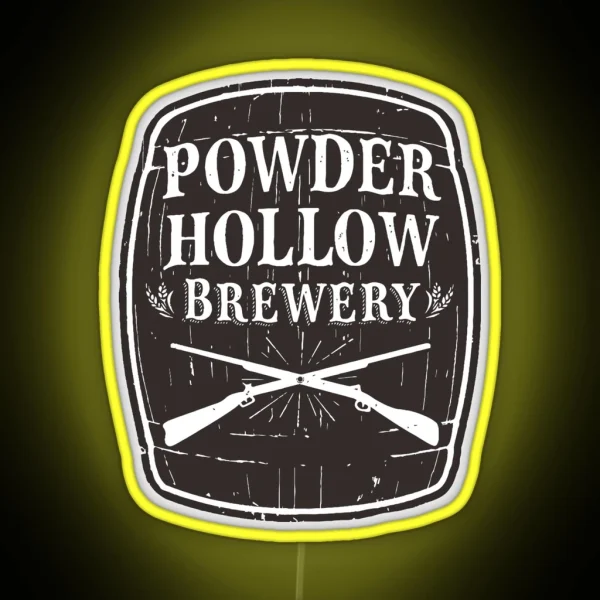 Powder Hollow Brewery RGB Neon Sign