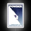 Groovy Retro Vibes with Color-Changing Powder to the People Sign