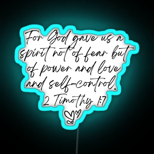 Power And Love RGB Neon Sign