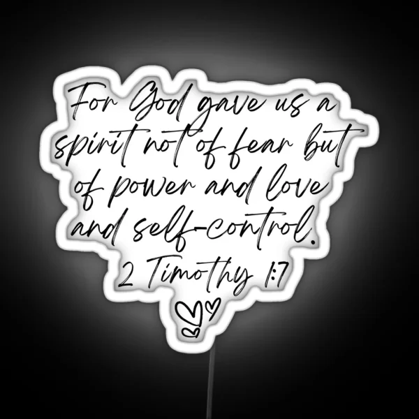 Power And Love RGB Neon Sign