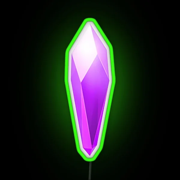 Power Crystal RGB Neon Sign