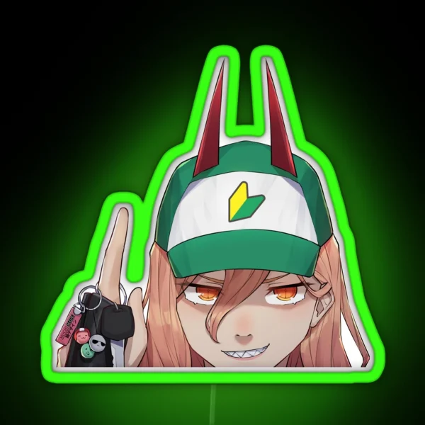 Power Driver RGB Neon Sign