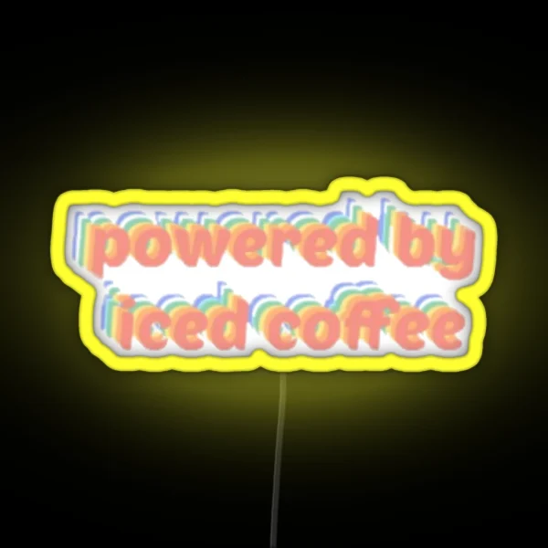 Powered RGB Neon Sign