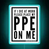 Personal Protective Equipment Warning Sign for Workplace and Industrial Safety Use