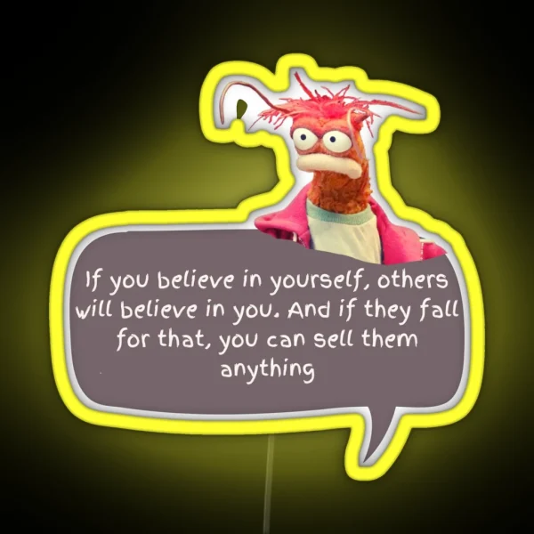 Prawn Led Perfect For Meme Lovers And Muppet Fans RGB Neon Sign