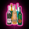 Vibrant watercolor neon signs adding colorful glamour to any space.