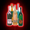 Add vibrant preppy glamour to your space with colorful drinks sign.