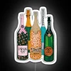 Unique Hand-painted Watercolor Style RGB Neon Bar Drink Sign Decoration