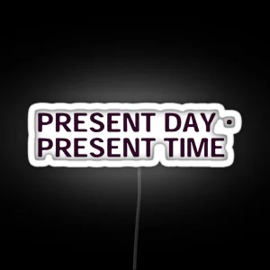 Present Day Present Time Serial Experiment Lain RGB Neon Sign