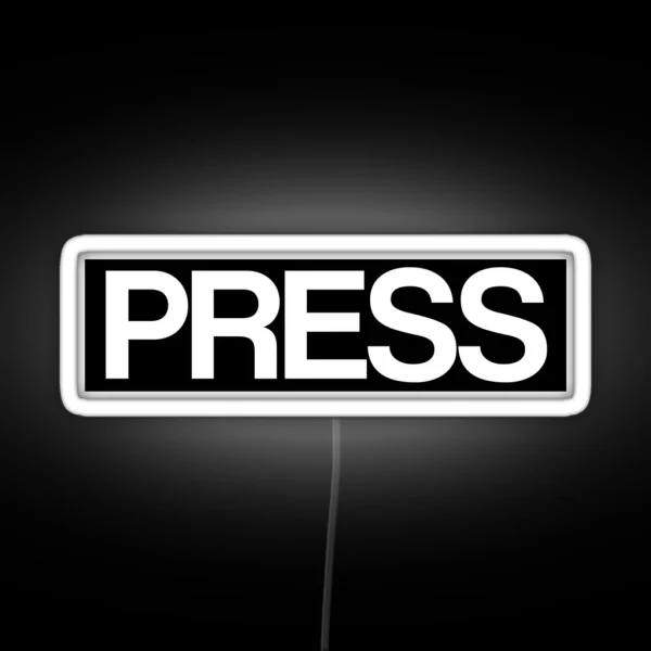 PRESS RGB Neon Sign