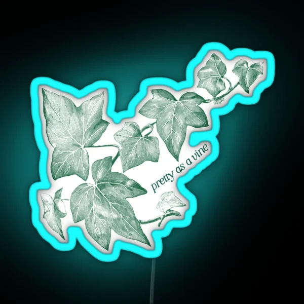 Pretty As A Vine RGB Neon Sign