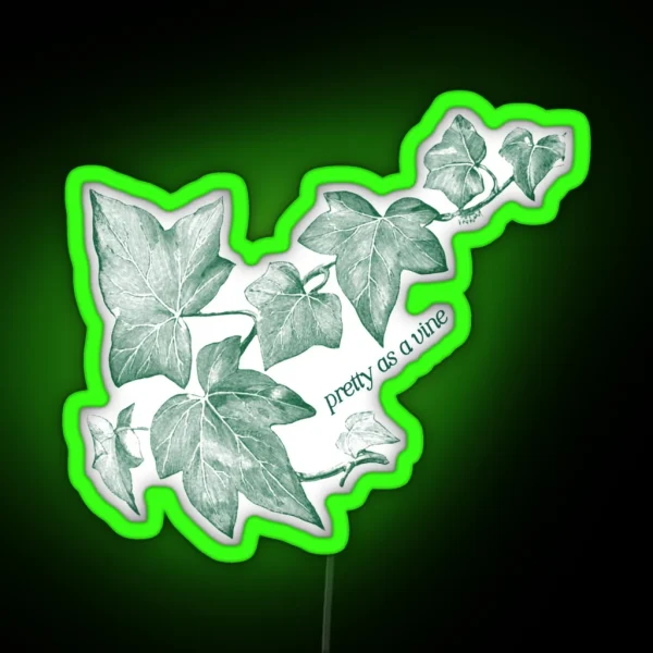 Pretty As A Vine RGB Neon Sign