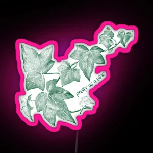 Pretty As A Vine RGB Neon Sign