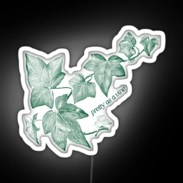 Pretty As A Vine RGB Neon Sign